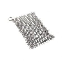 Good Quality Cast iron cleaner stainless steel chainmail scrubber